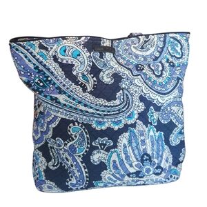 Vera Bradley Signature Tote Bag Cotton Floral